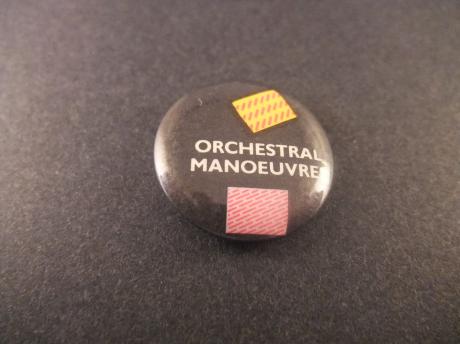 Orchestral Manoeuvres in the Dark,OMD geel-roze logo